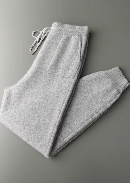 Premium Cashmere Leisure Joggers | Solmar