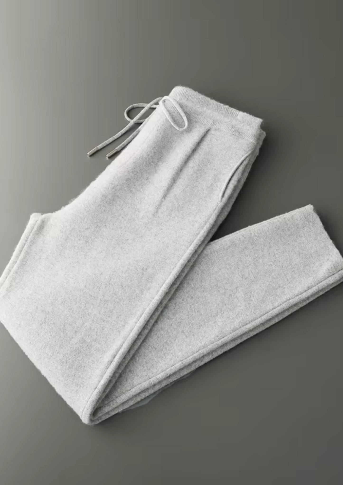 Premium Cashmere Pleated Trousers | Solmar
