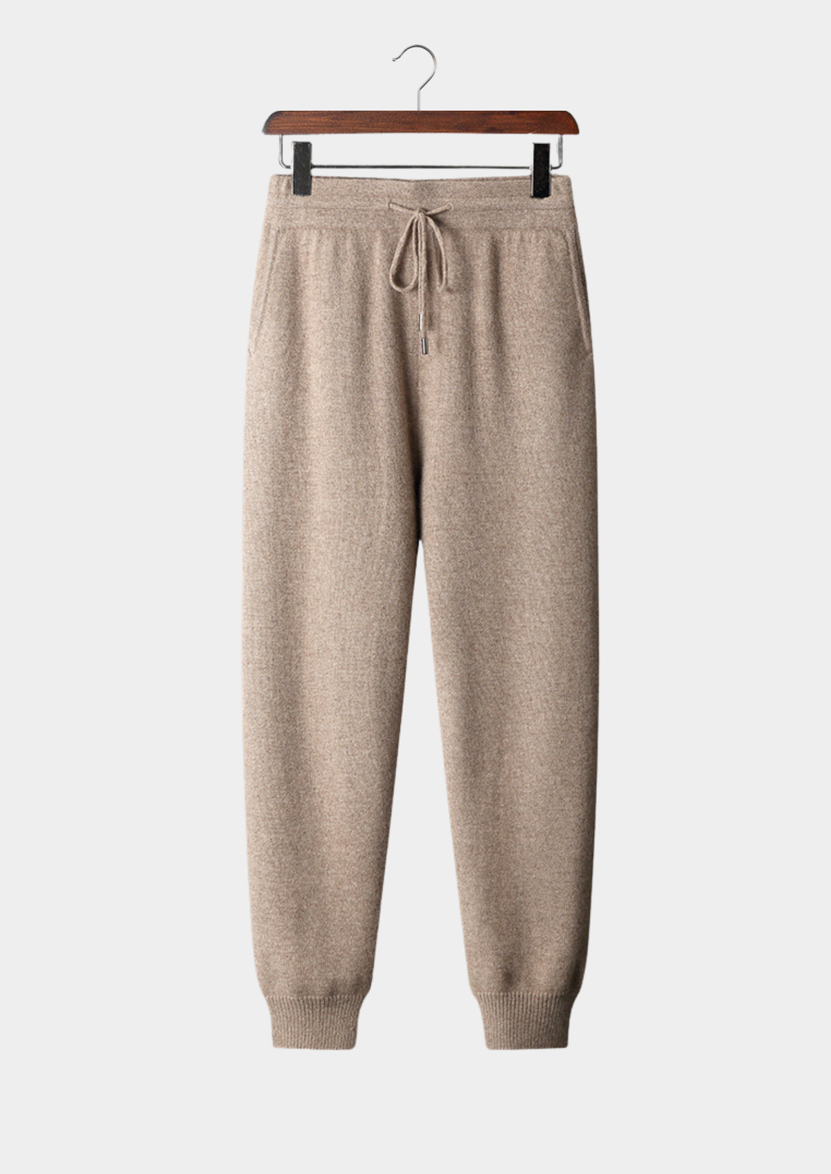 Premium Cashmere Essential Leisure Joggers | Solmar