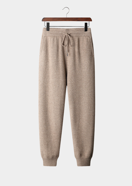 Premium Cashmere Essential Leisure Joggers | Solmar