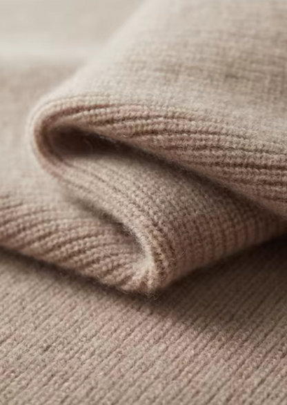 Pure Extra-Fine Merino Wool Two Tone Zipper Sweater Polo | Solmar