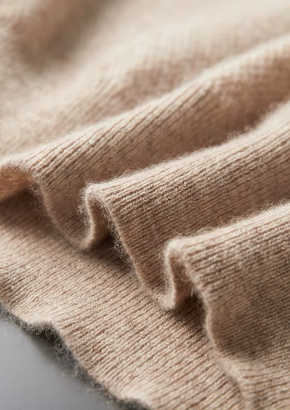 Premium Cashmere Classic Henley Sweater | Solmar