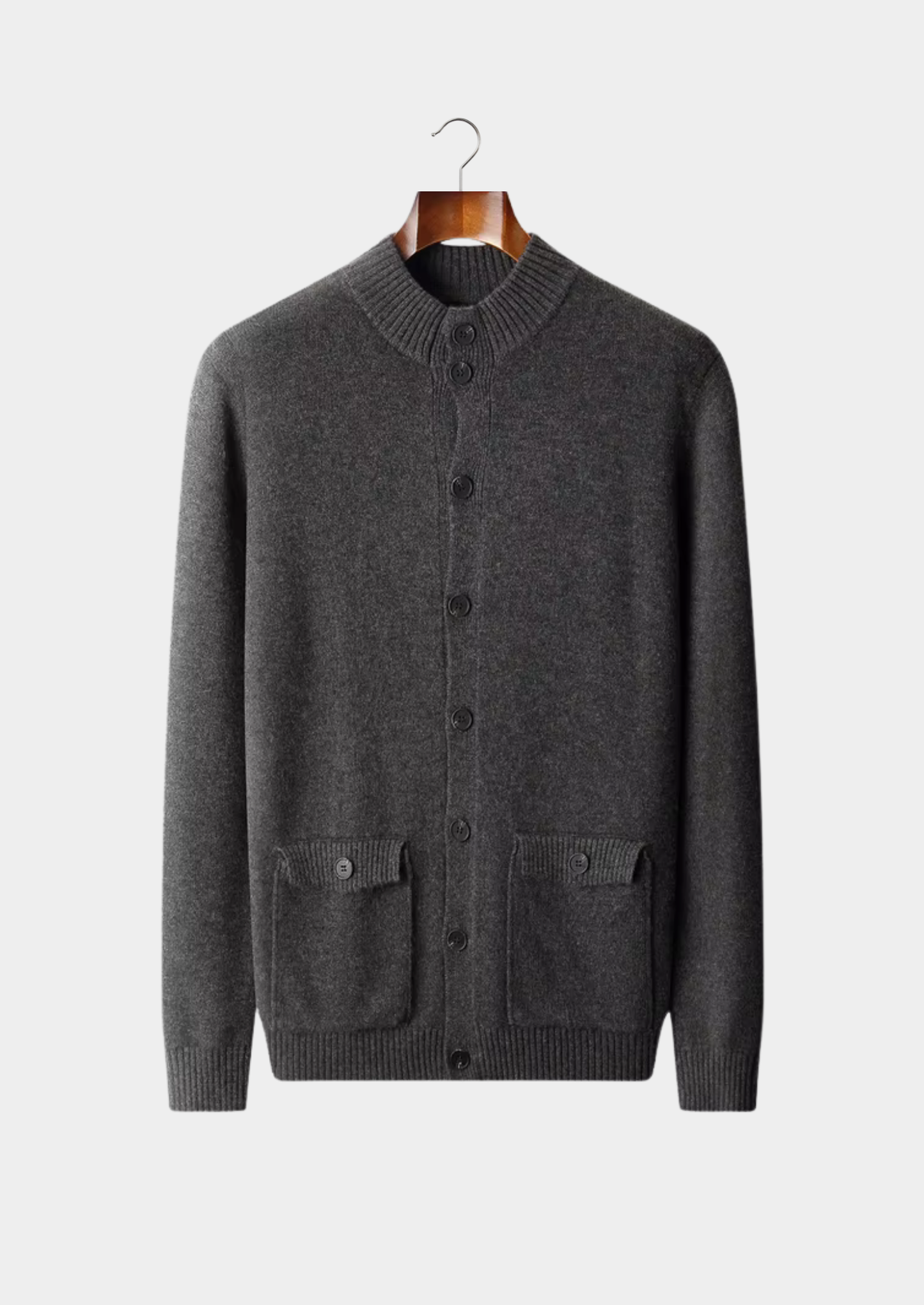 Pure Extra-Fine Merino Wool Button Cardigan | Solmar