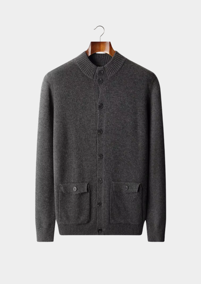 Pure Extra-Fine Merino Wool Button Cardigan | Solmar