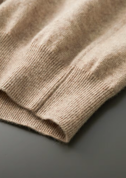 Pure Extra-Fine Merino Wool Classic V-Neck Sweater | Solmar