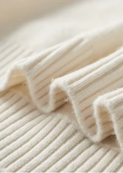 Pure Extra-Fine Merino Wool Classic Button Sweater | Solmar