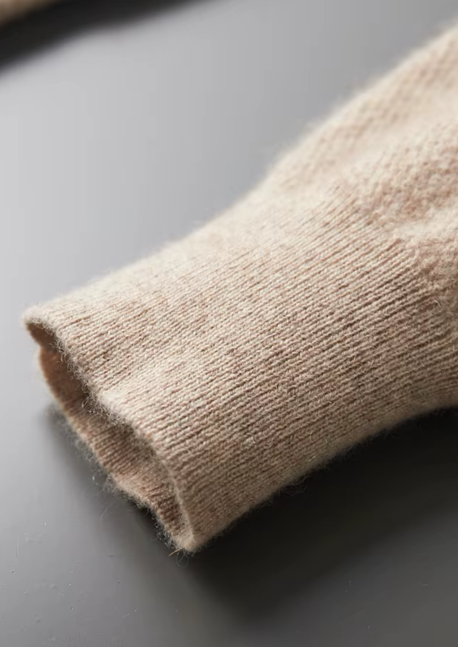 Premium Cashmere Classic Henley Sweater | Solmar