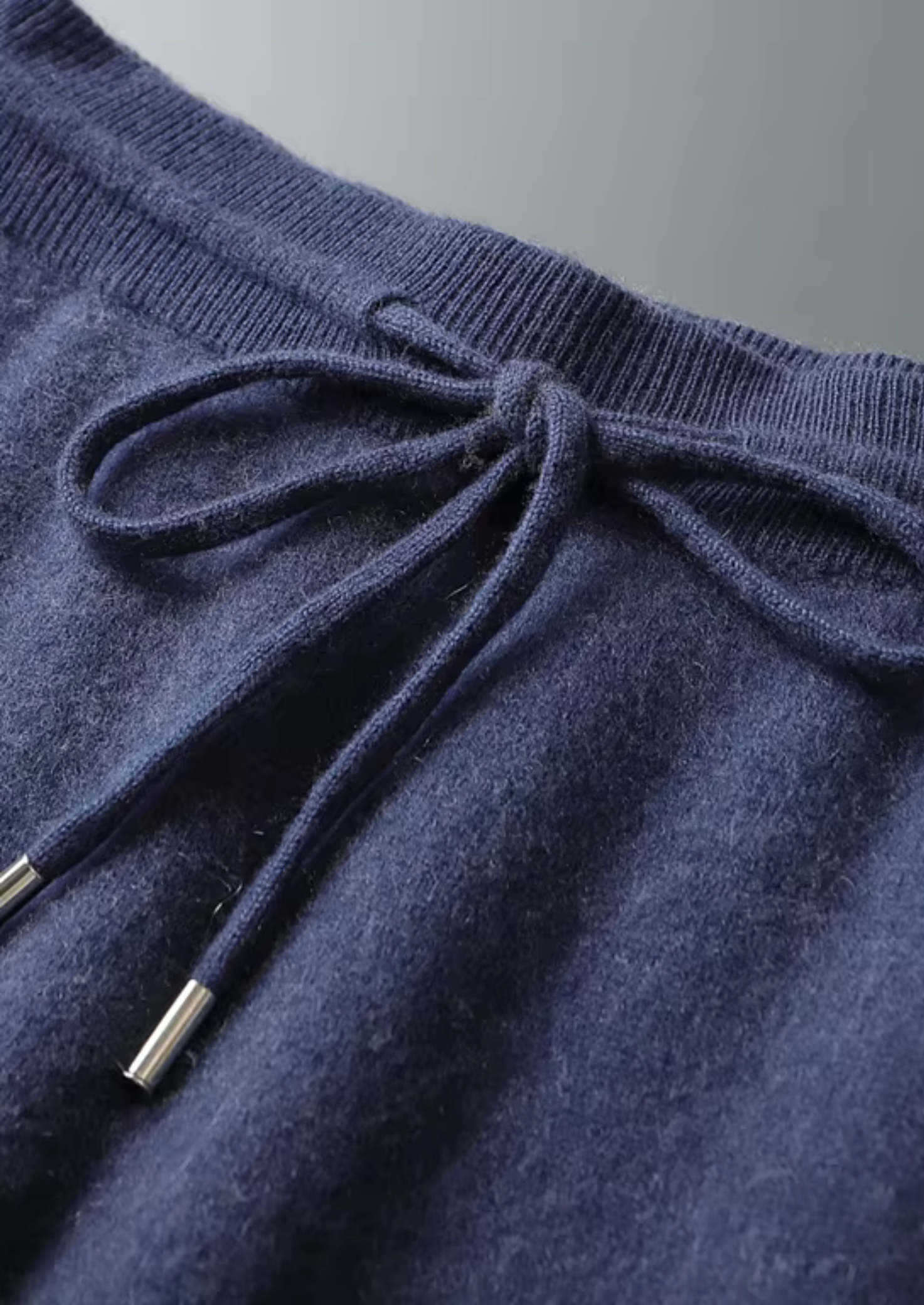 Premium Cashmere Navy Blue Milano Leisure Set | Solmar