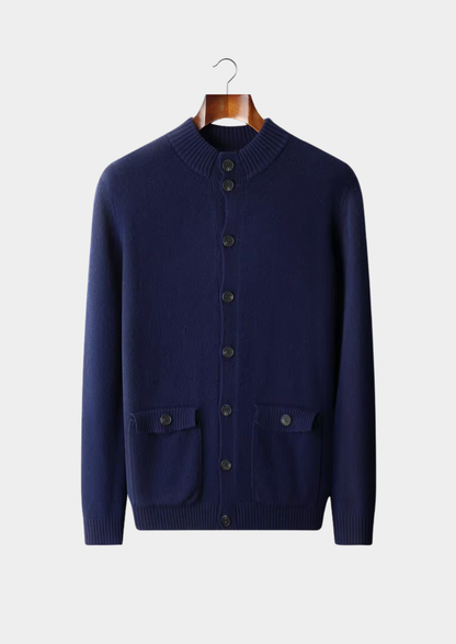 Pure Extra-Fine Merino Wool Button Cardigan | Solmar