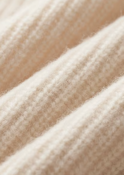 Pure Extra-Fine Merino Wool Half Zipper Hoodie | Solmar