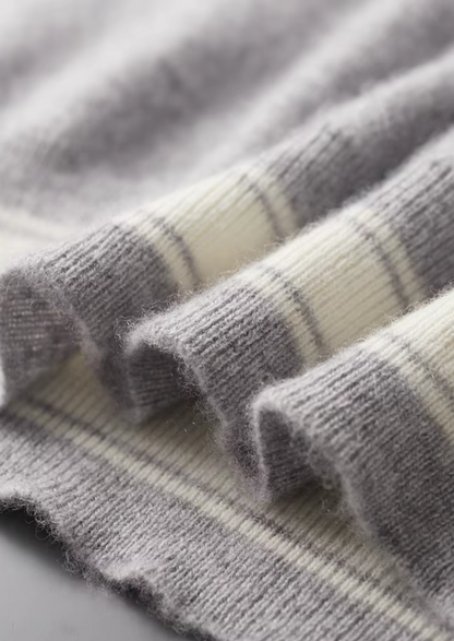 Conjunto de Estar Vienna de Cachemira Premium Gris Claro