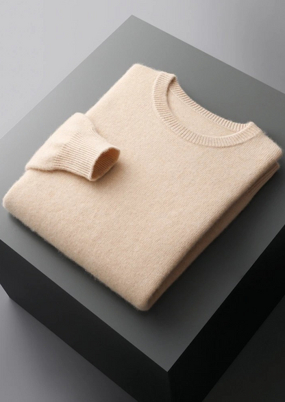 Pure Extra-Fine Merino Wool Classic Crewneck | Solmar