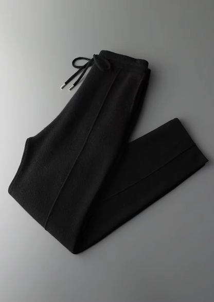 Pure Extra-Fine Merino Wool Black Falconi Set | Solmar