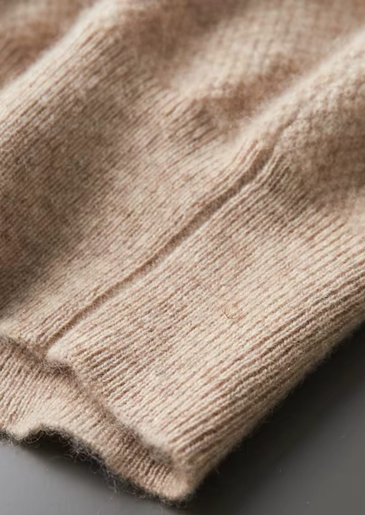 Premium Cashmere Classic Henley Sweater | Solmar