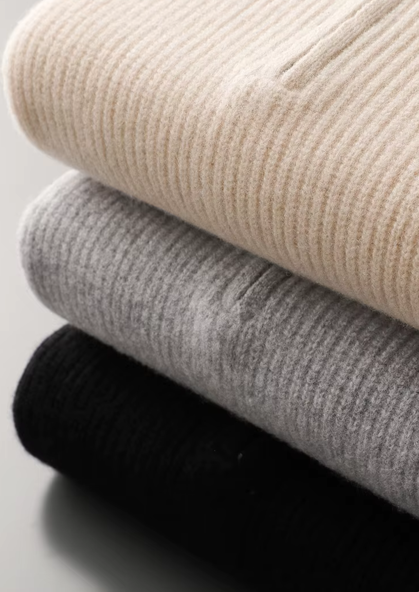 Pure Extra-Fine Merino Wool Half Zipper Hoodie | Solmar
