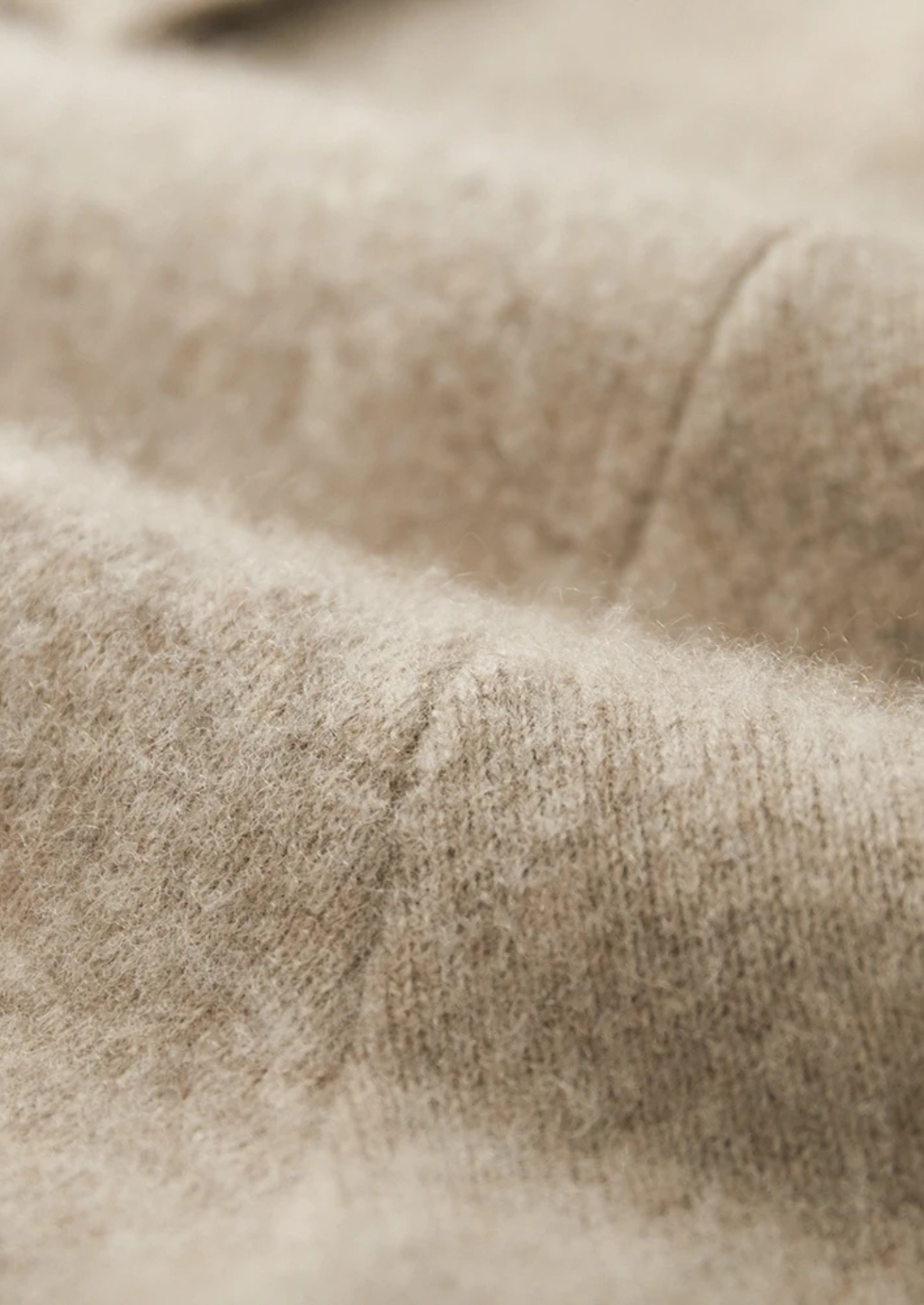 Premium Cashmere Zip Polo Cardigan | Solmar