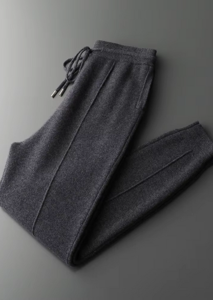 Pure Extra-Fine Merino Wool Leisure Joggers | Solmar