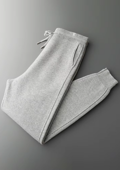 Pure Extra-Fine Merino Wool Leisure Joggers | Solmar
