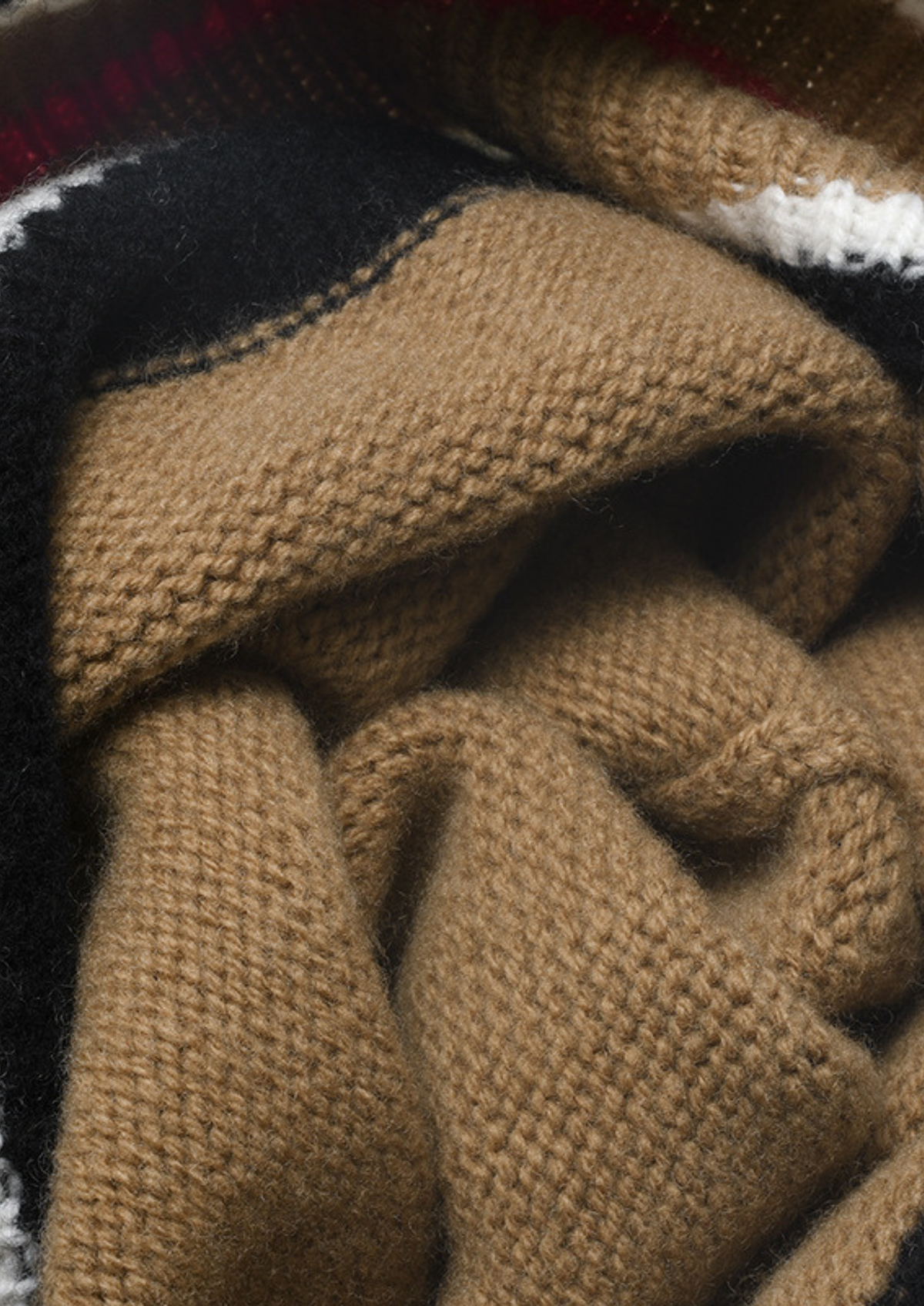 Caramel Merino Wool Wintertime Beanie | Solmar