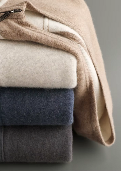 Conjunto de Estar Milano de Cachemira Premium Beige