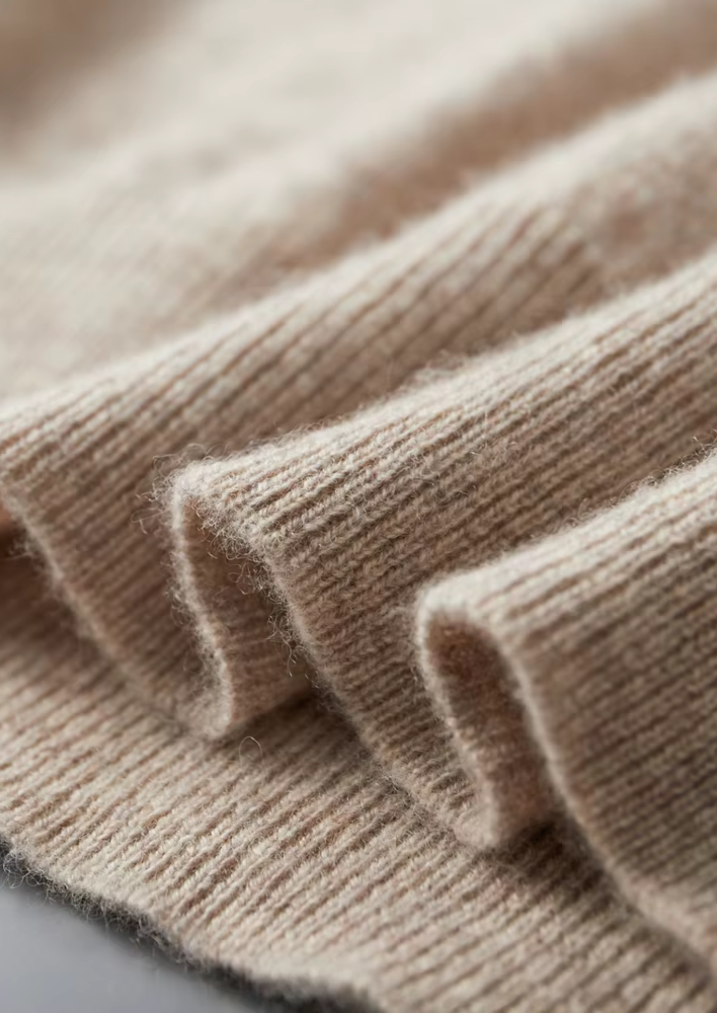 Premium Cashmere Two Tone Button Polo | Solmar