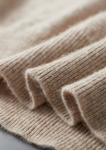 Premium Cashmere Two Tone Button Polo | Solmar