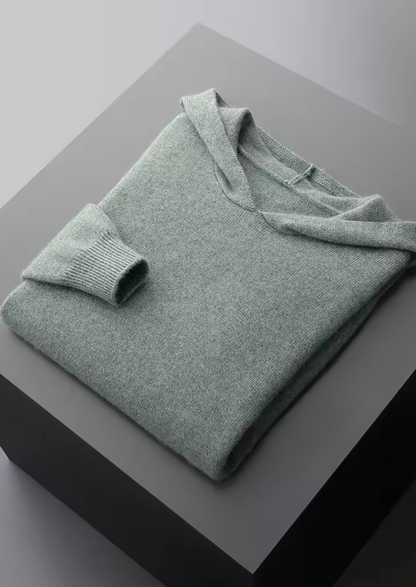 Premium Cashmere Essential Hoodie | Solmar