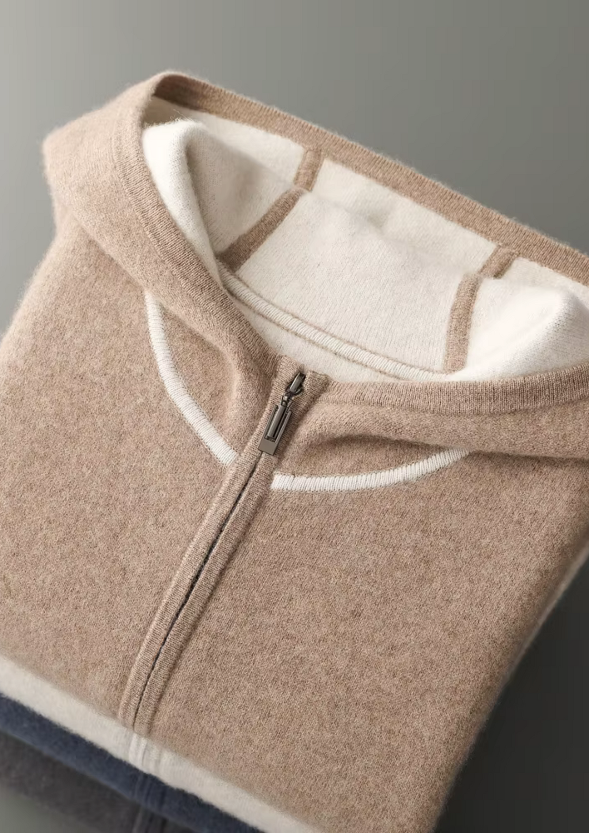 Conjunto de Estar Milano de Cachemira Premium Beige