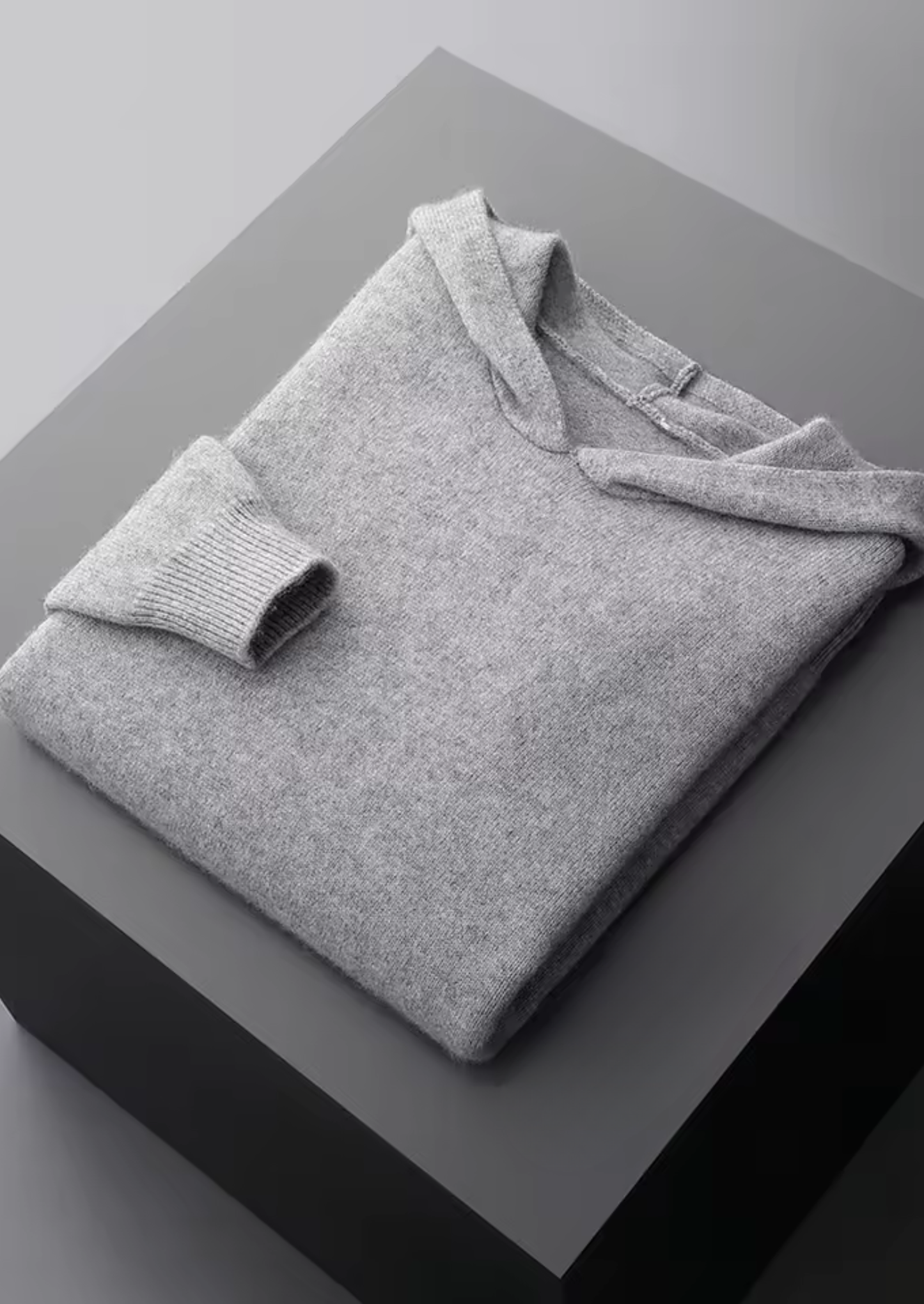 Premium Cashmere Essential Hoodie | Solmar