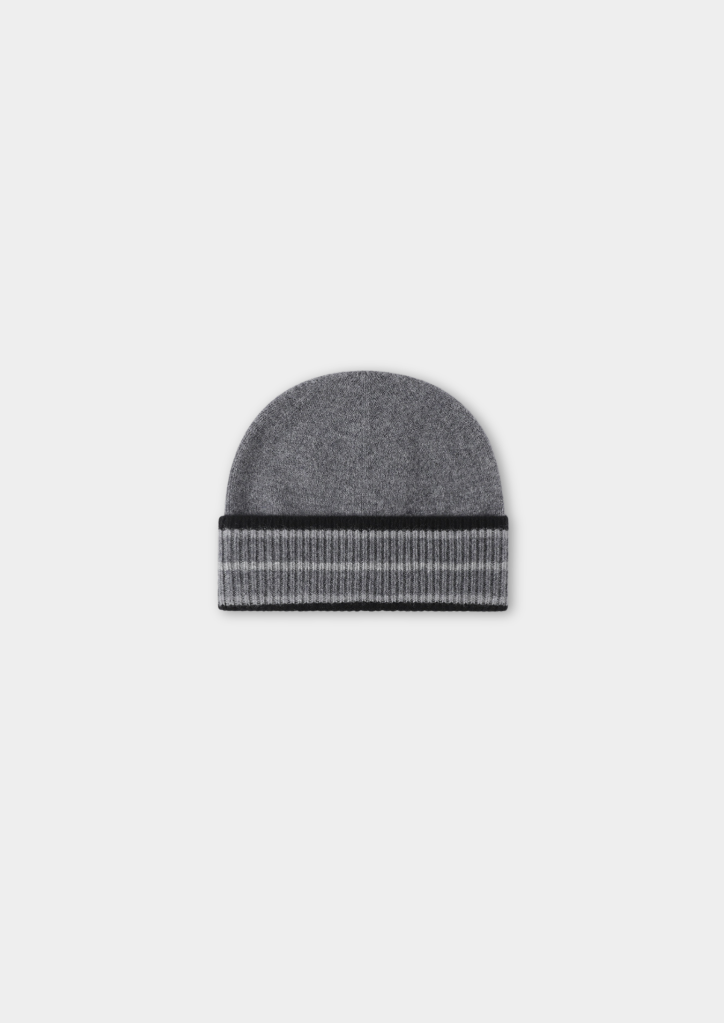 Dark Gray Merino Wool Wintertime Beanie | Solmar
