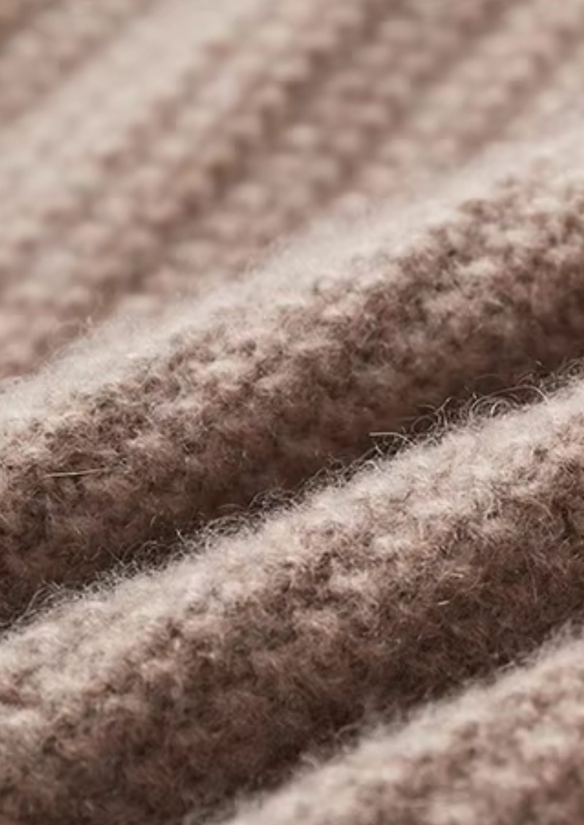 Pure Cashmere Beige Heavyweight Crewneck | Solmar