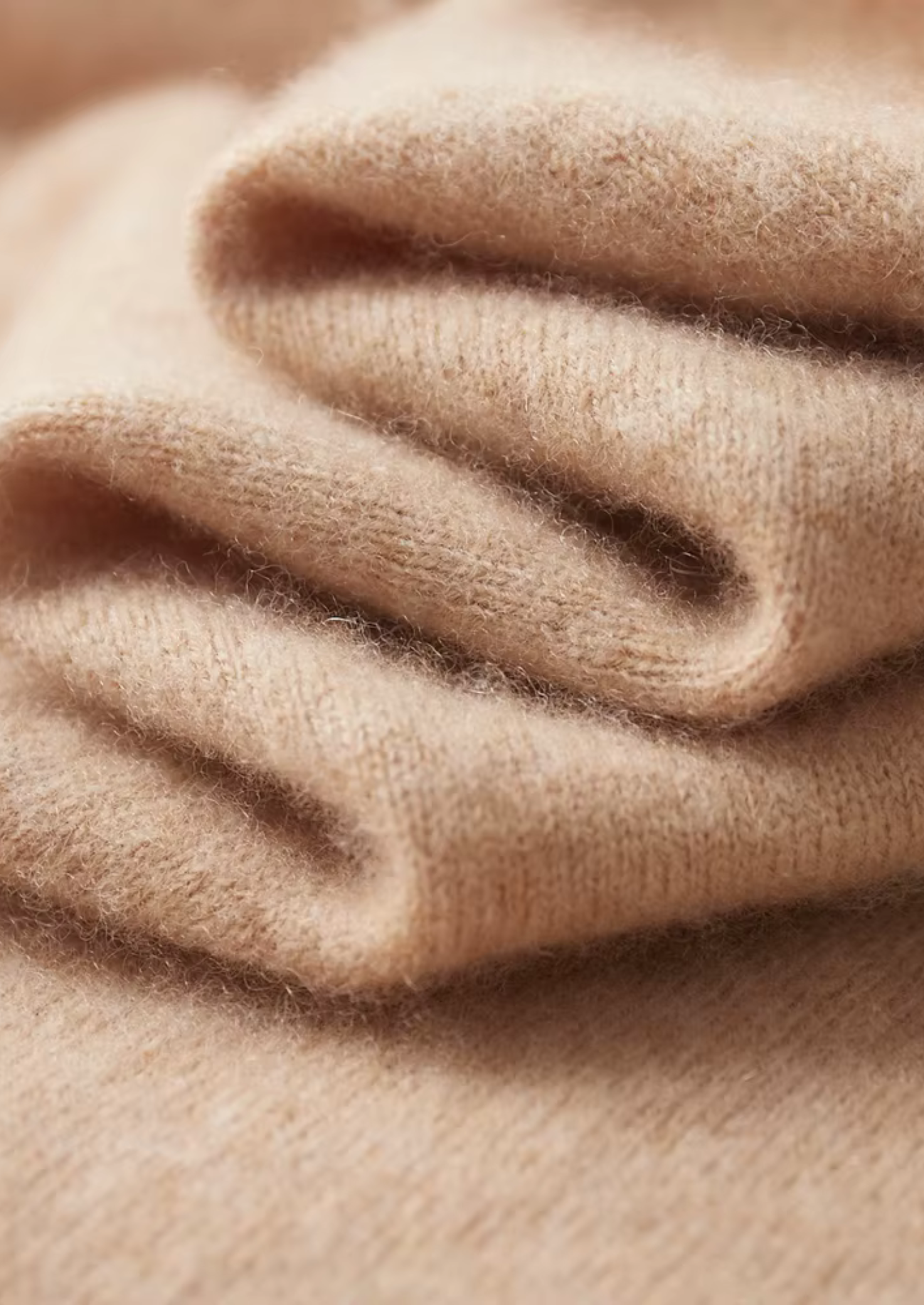 Premium Cashmere Two Tone Zipper Polo | Solmar