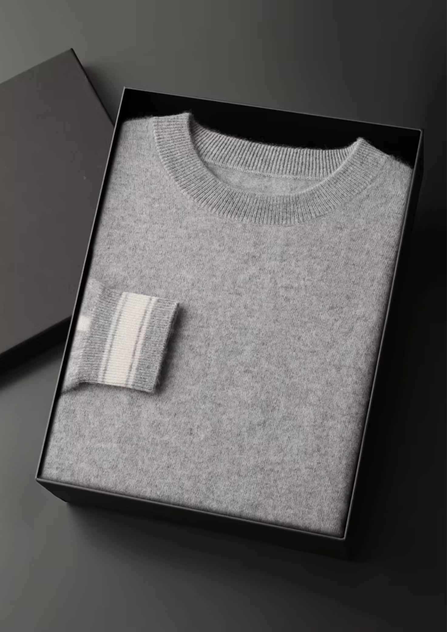 Premium Cashmere Light Gray Vienna Leisure Set | Solmar