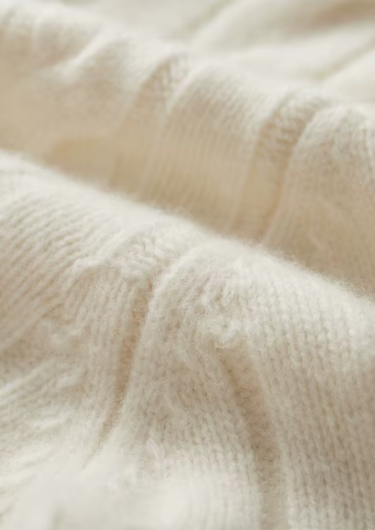 Pure Extra-Fine Merino Wool Dual-Zip Cable Cardigan | Solmar