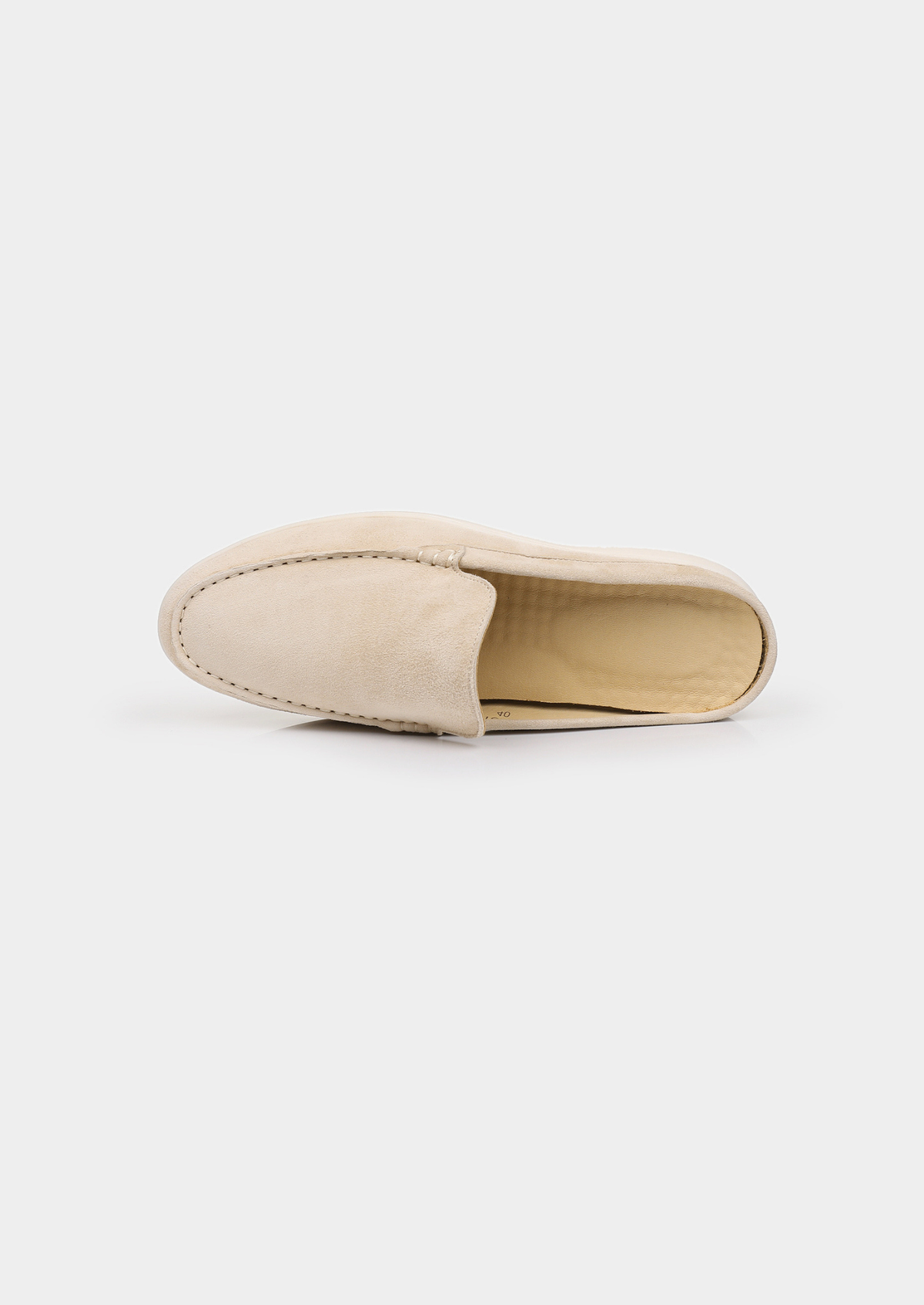 Ivory Marina Suede Slipper | Solmar