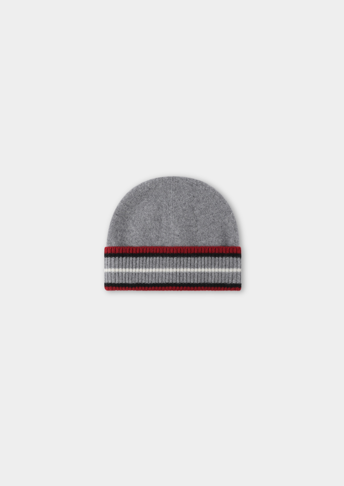 Light Gray Merino Wool Wintertime Beanie | Solmar