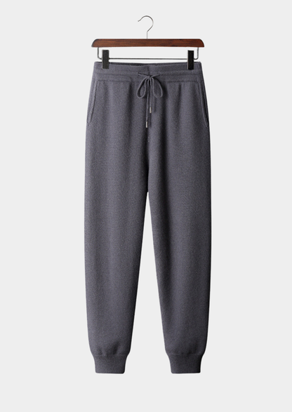 Premium Cashmere Essential Leisure Joggers | Solmar