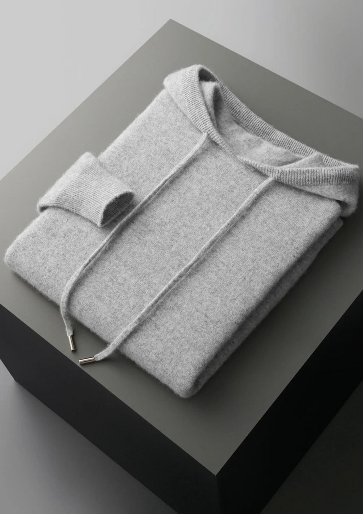 Conjunto de Estar Alain de Cachemira Premium Gris Claro