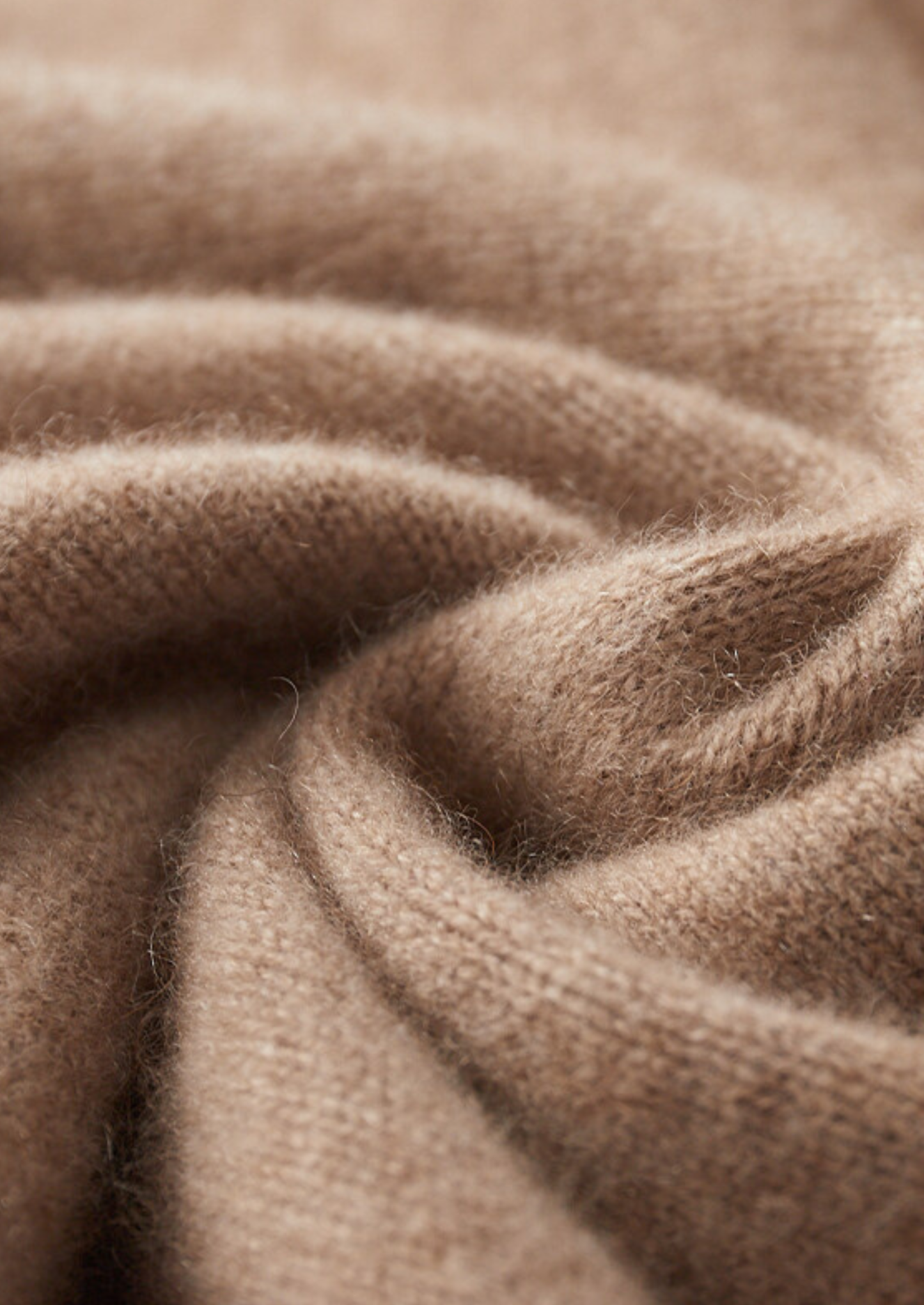 Pure Cashmere Beige Button Sweater | Solmar