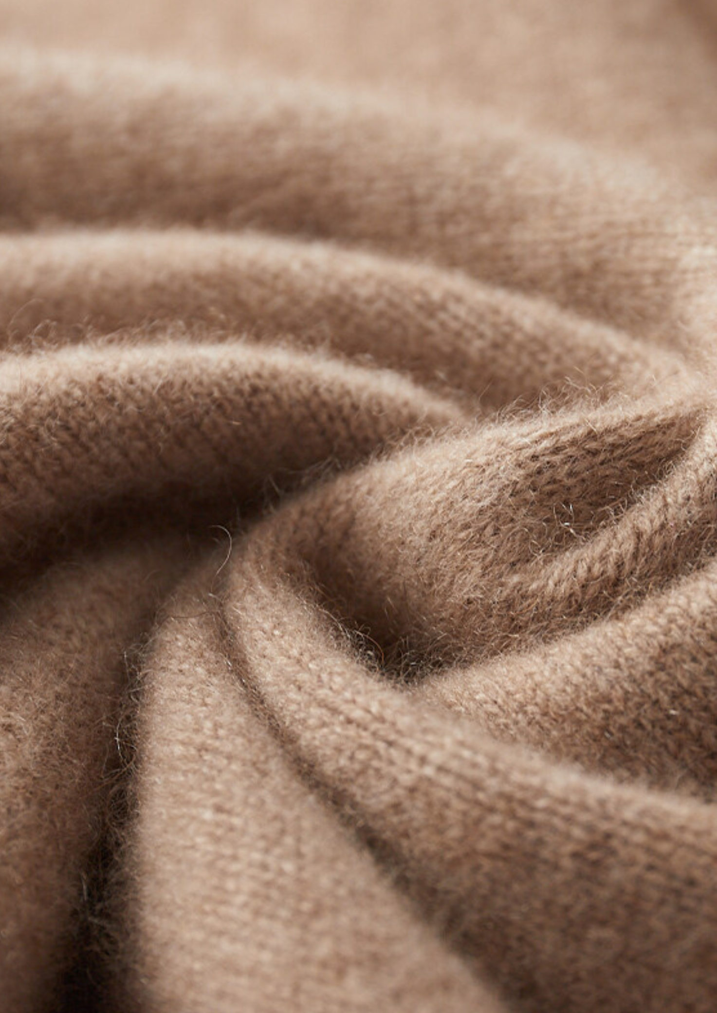 Pure Cashmere Beige Button Sweater | Solmar