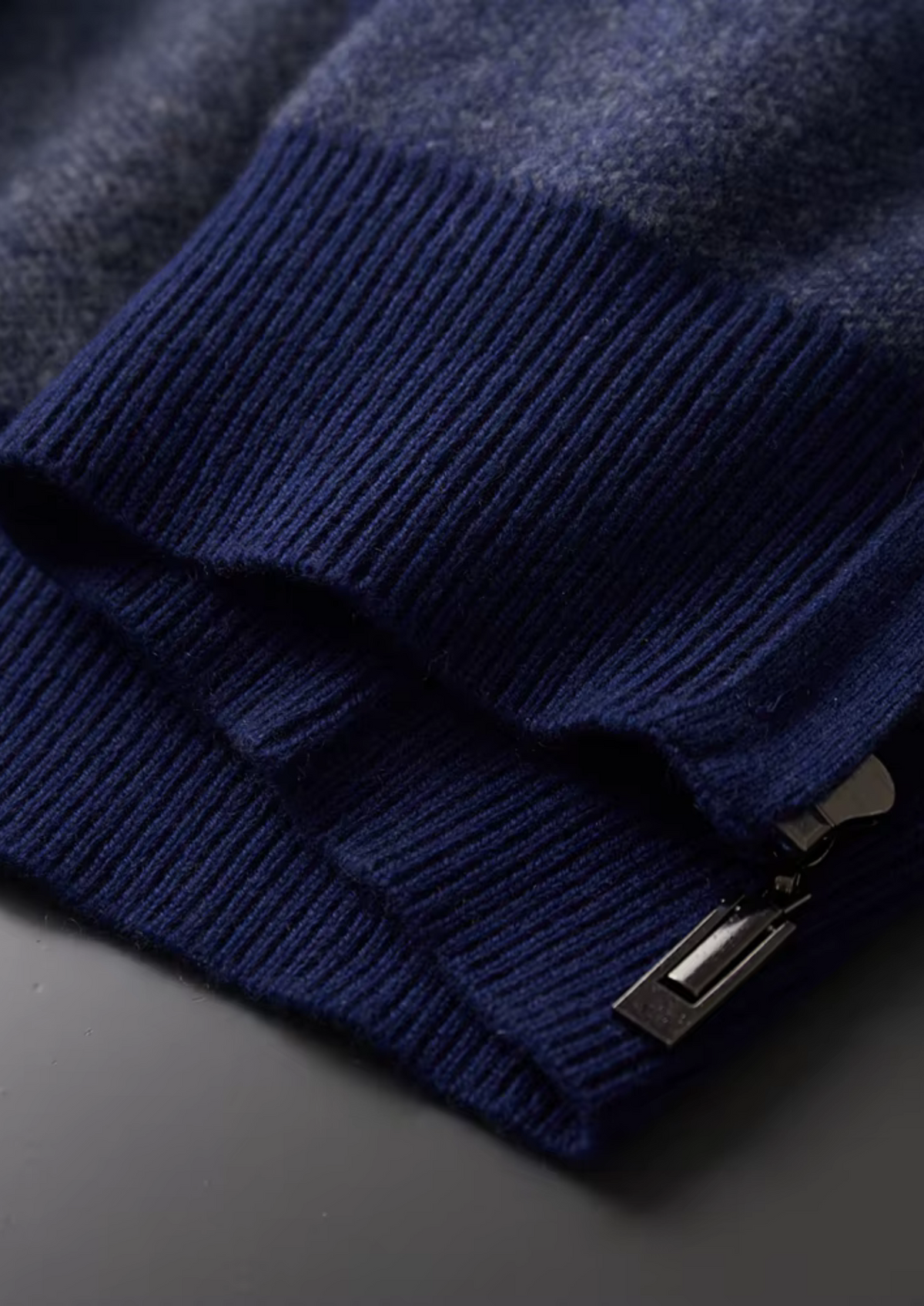 Premium Cashmere Navy Blue Torino Leisure Set | Solmar