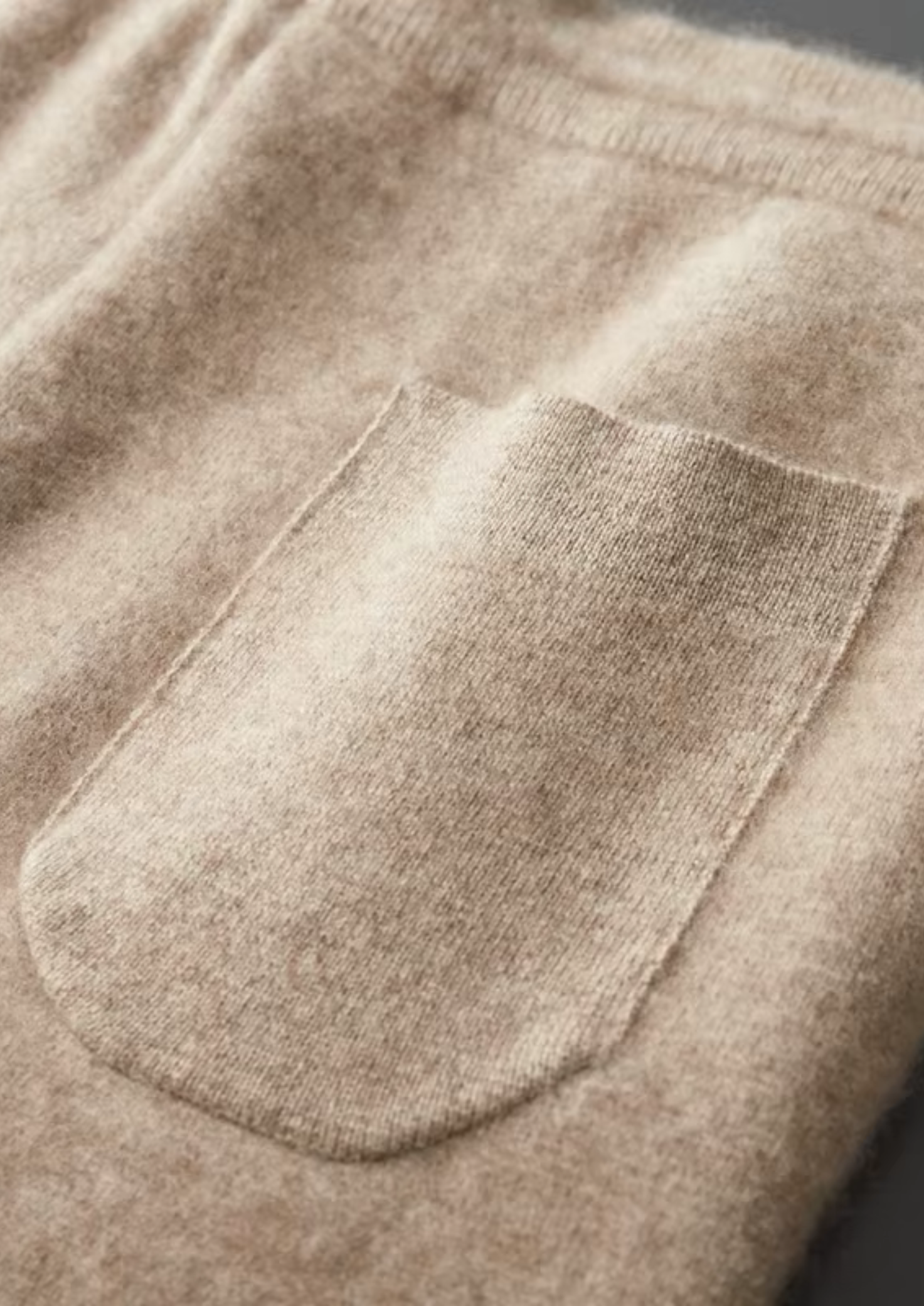 Premium Cashmere Pleated Trousers | Solmar