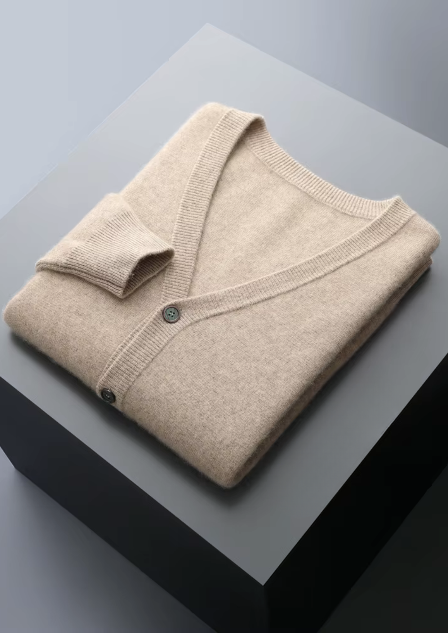 Pure Extra-Fine Merino Wool Essential Cardigan | Solmar