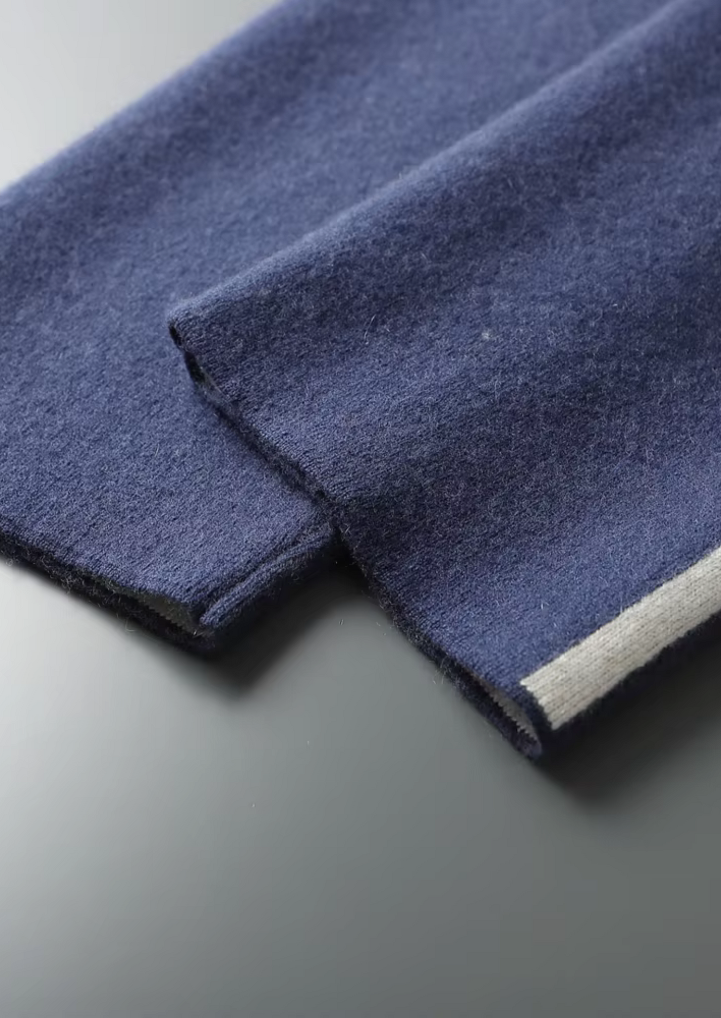Premium Cashmere Navy Blue Milano Leisure Set | Solmar