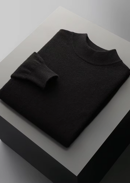 Pure Extra-Fine Merino Wool Classic Mockneck | Solmar