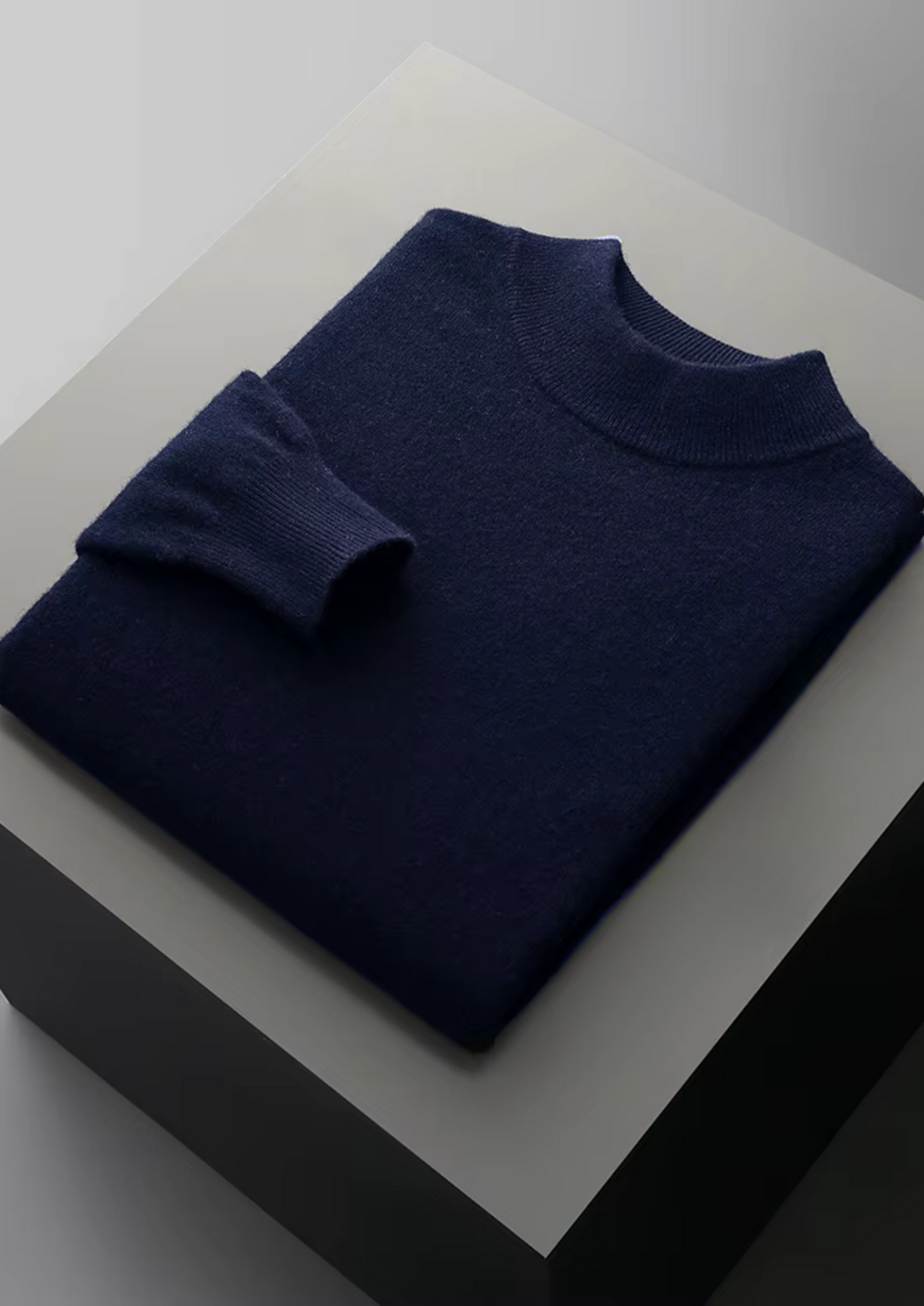 Pure Extra-Fine Merino Wool Classic Mockneck | Solmar