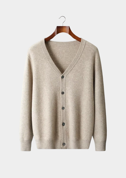 Pure Extra-Fine Merino Wool Essential Cardigan | Solmar