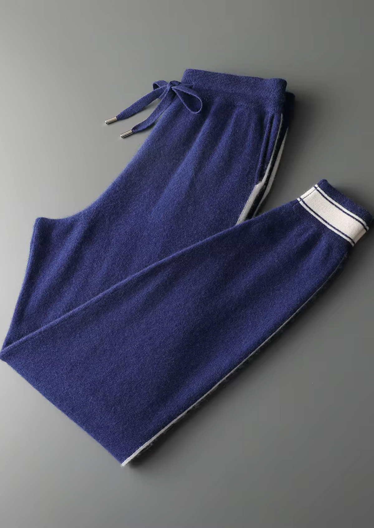 Premium Cashmere Navy Blue Vienna Leisure Set | Solmar