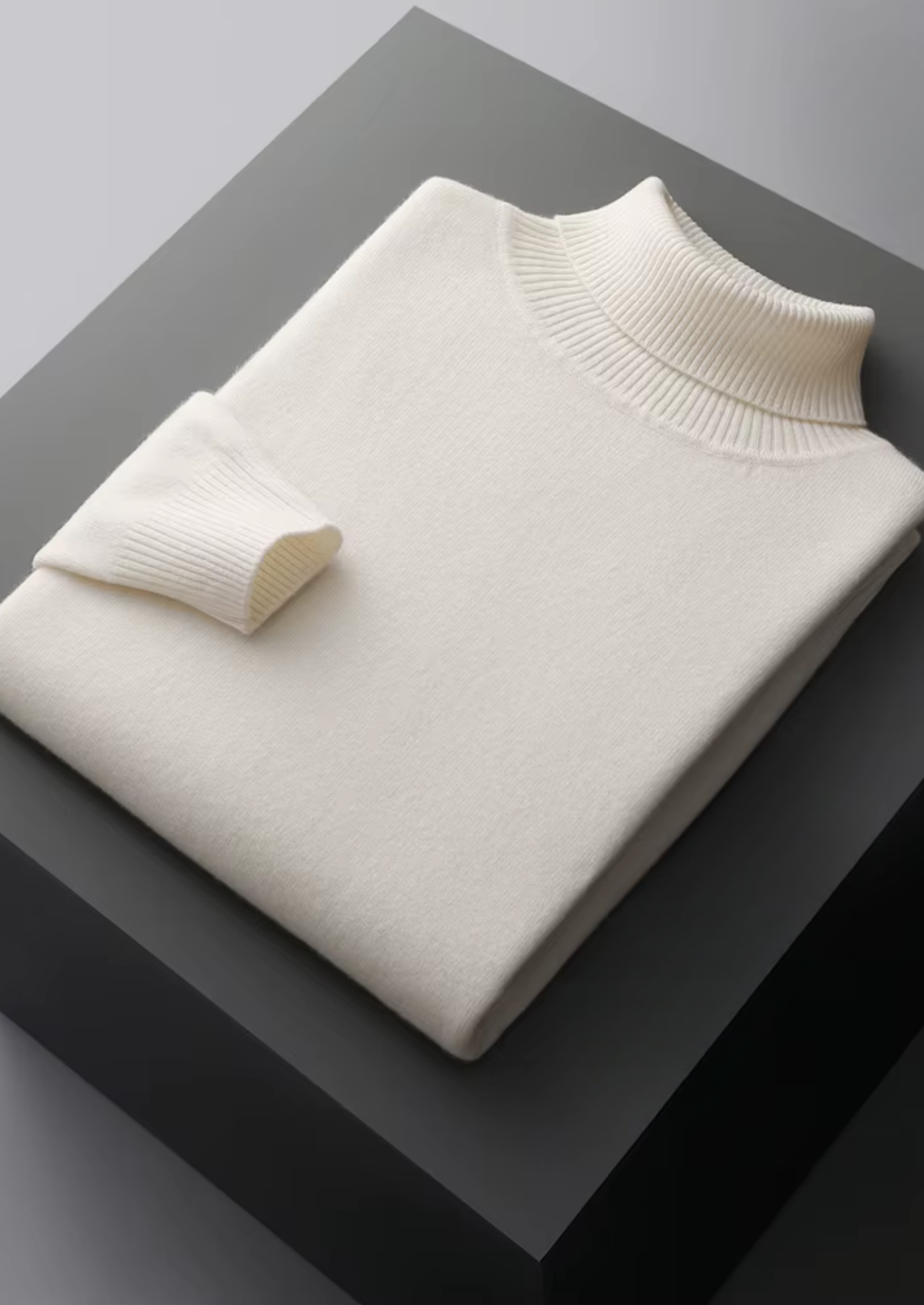 Pure Extra-Fine Merino Wool Classic Rollneck | Solmar