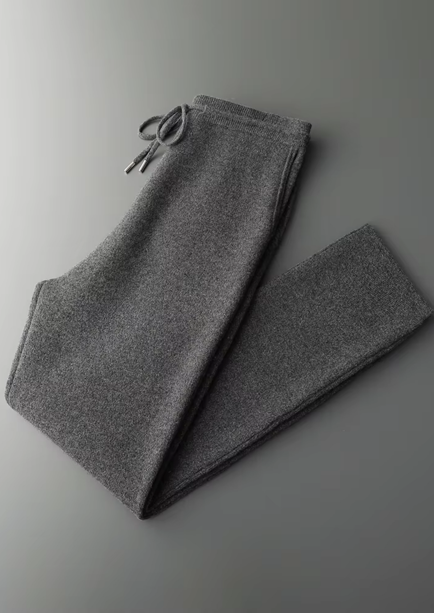 Pure Extra-Fine Merino Wool Dark Gray Arvo Set | Solmar